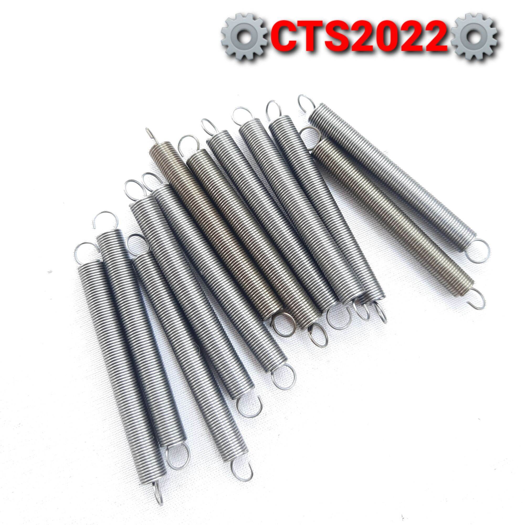 Lò xo kéo thép phi 4mm sợi 0.4mm