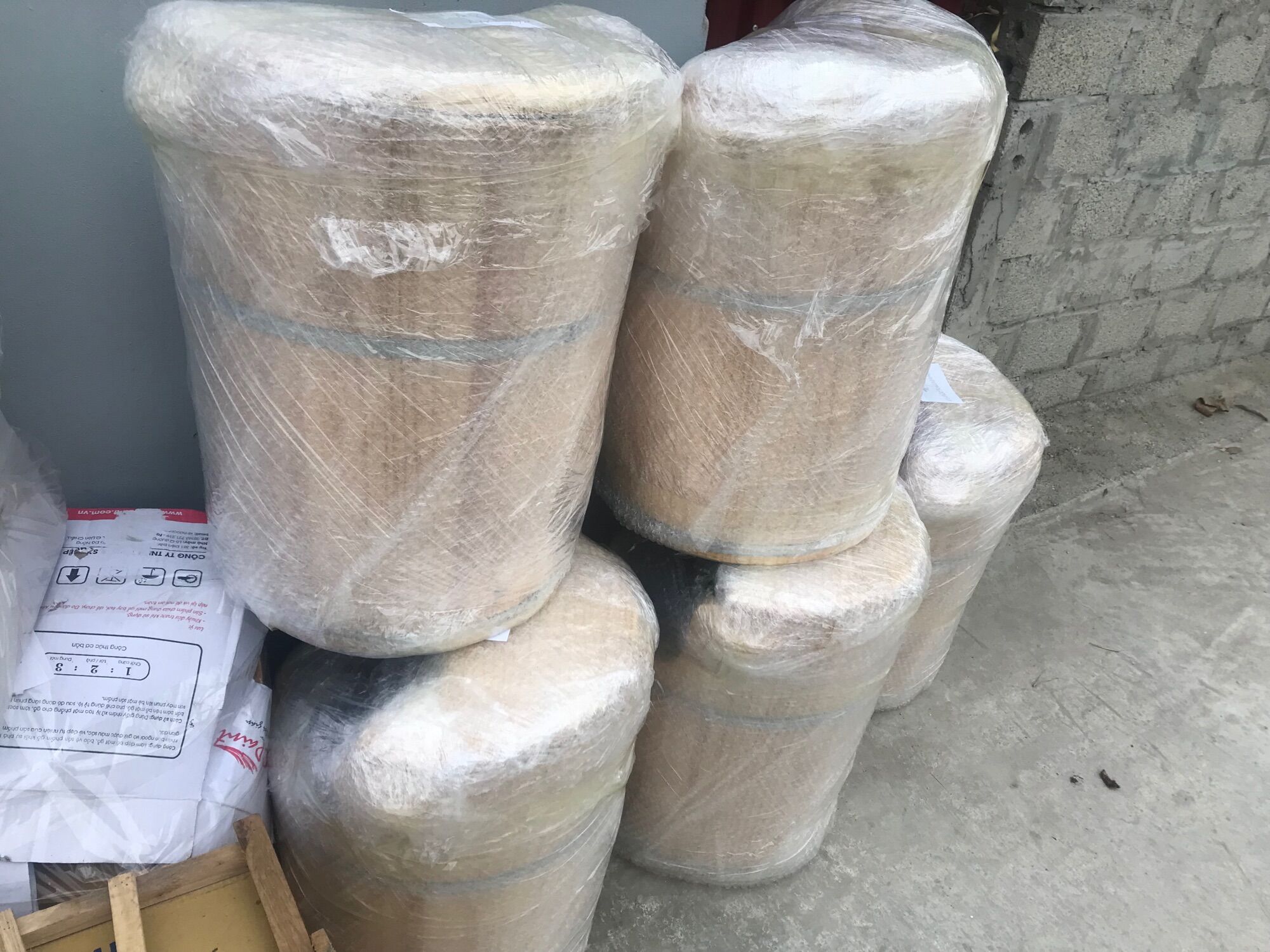 Thùng gỗ đựng gạo phong thuỷ