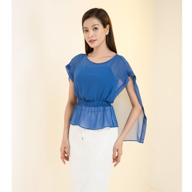 Elise SM xanh chun eo newtag size M