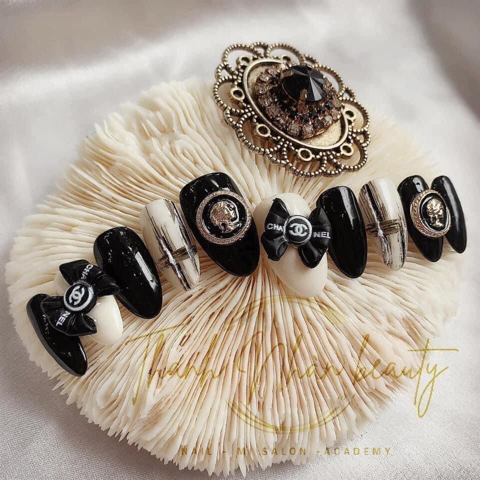 Nơ chanel nhựa ( gói 20c)
