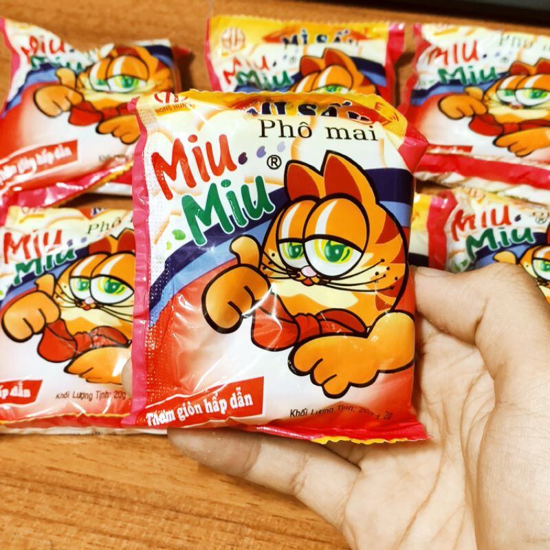 Combo 50 gói mì trẻ em Miumiu