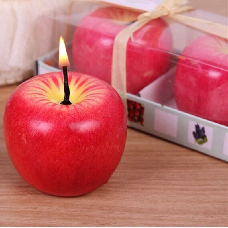 Sáp nến hình trái táo