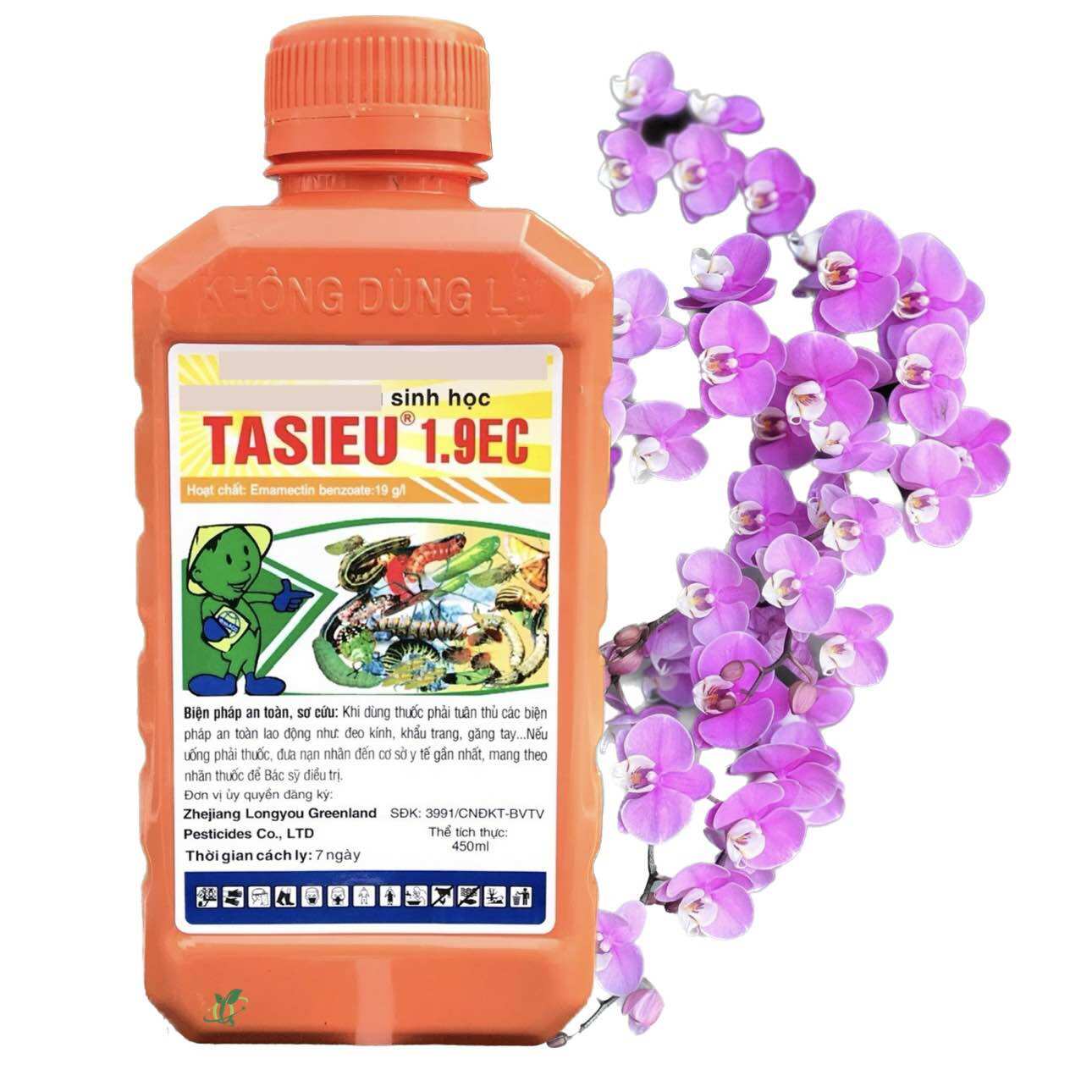 Thuốc trừ sâu sinh học Tasieu,chai 450ml