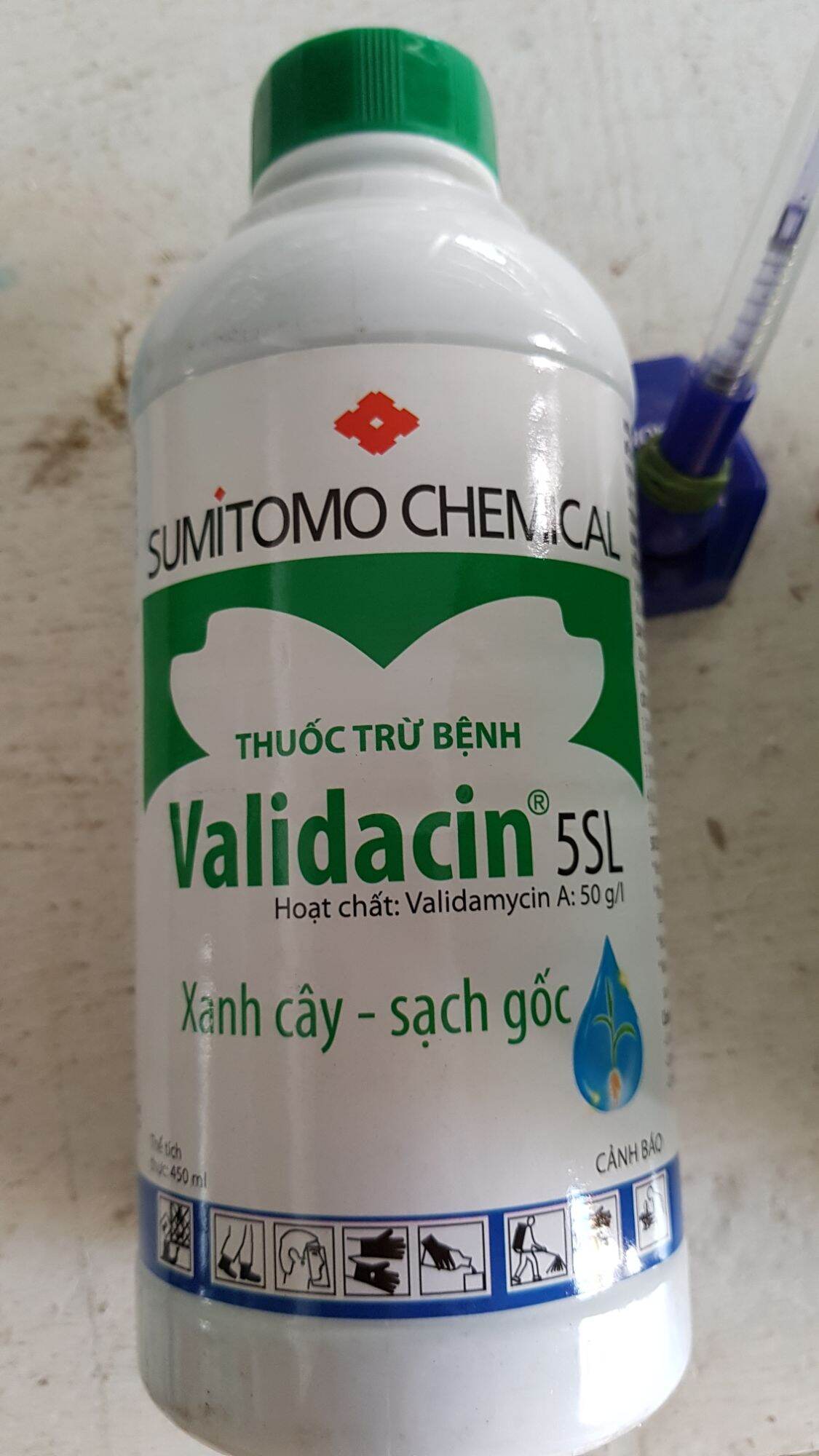 Thuốc trừ bệnh khô vằn, mốc hồng, đổ ngã cây con VALIDACIN 450ml