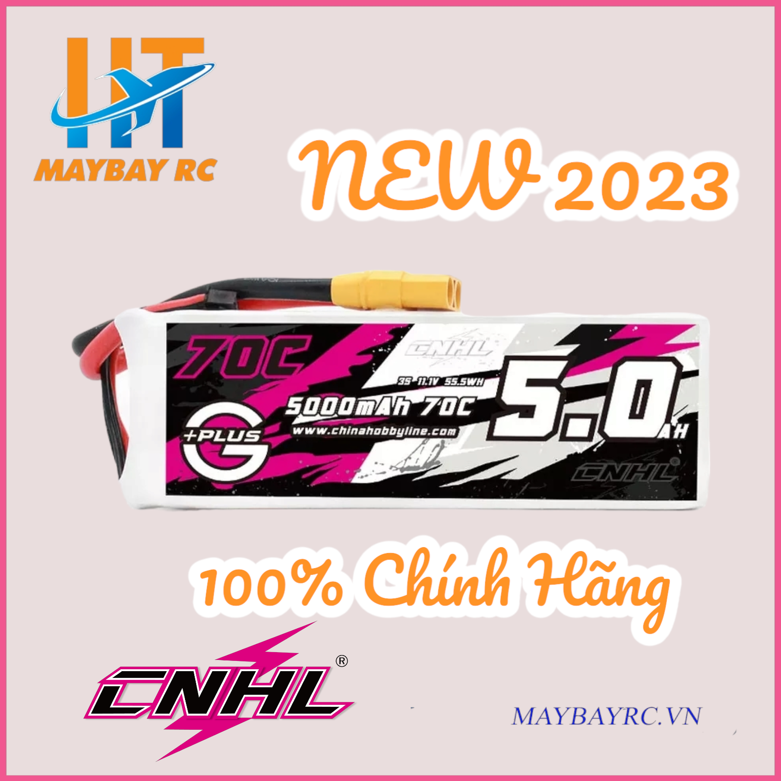 PIN CNHL G+PLUS 5000MAH 3S 4S 6S 70C LIPO BATTERY