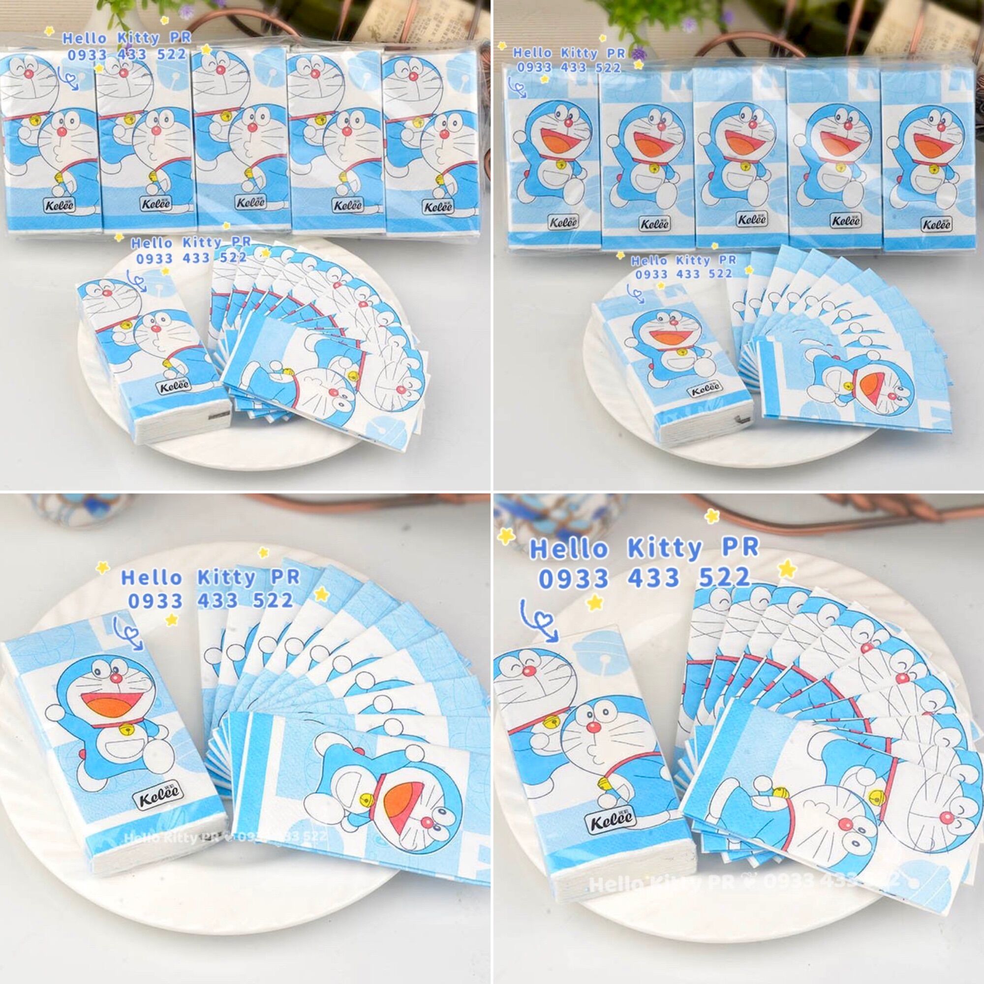 Khăn giấy bỏ túi Doremon Doraemon