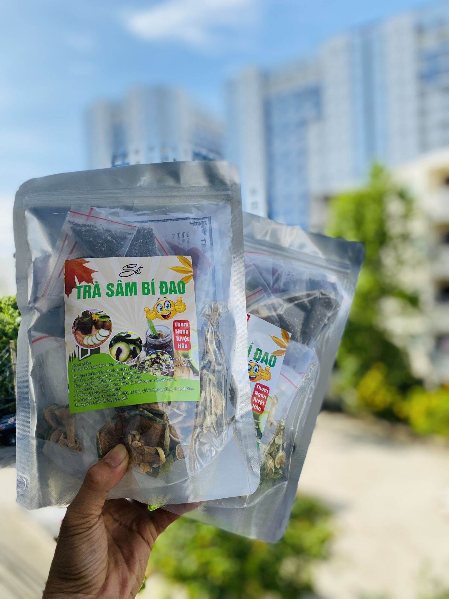 SET TRÀ BÍ ĐAO HẠT CHIA LA HÁN QUẢ