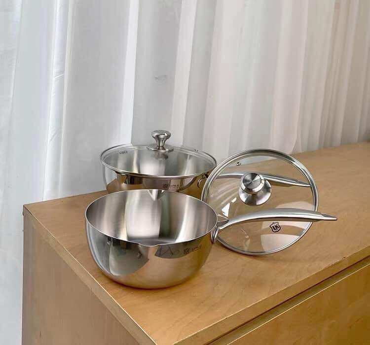 Chảo đúc liền khối inox 316 Lunkai