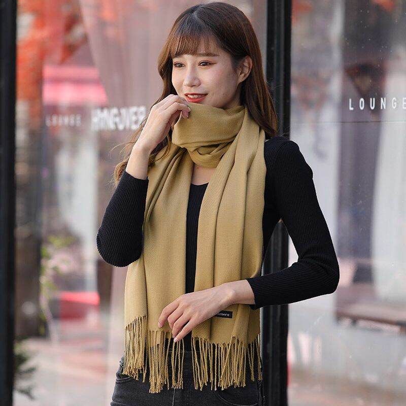 KHĂN CHOÀNG CASHMERE MÀU ĐẸP
