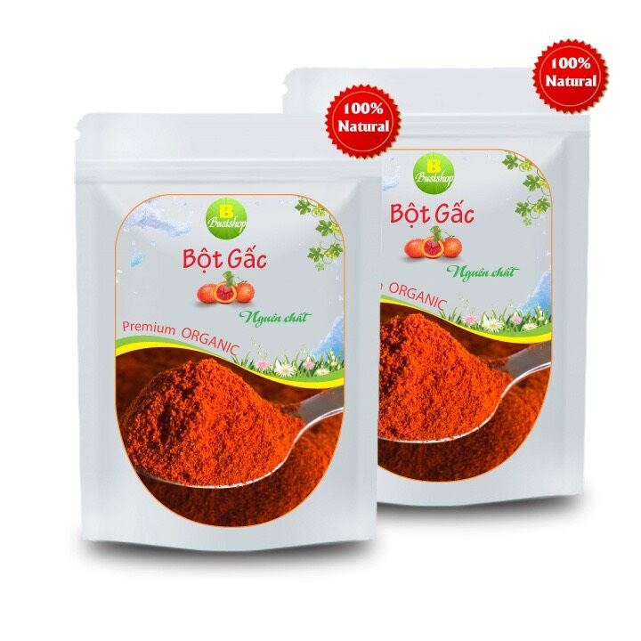 [Nhập RS0822 giảm 30k cho đơn 99k]Bột Gấc 100g Nguyên Chất