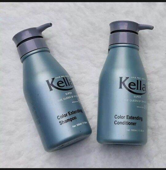 [HCM] COMBO DẦU GỘI, DẦU XẢ DÀNH CHO TÓC NHUỘM KELLA 500ml