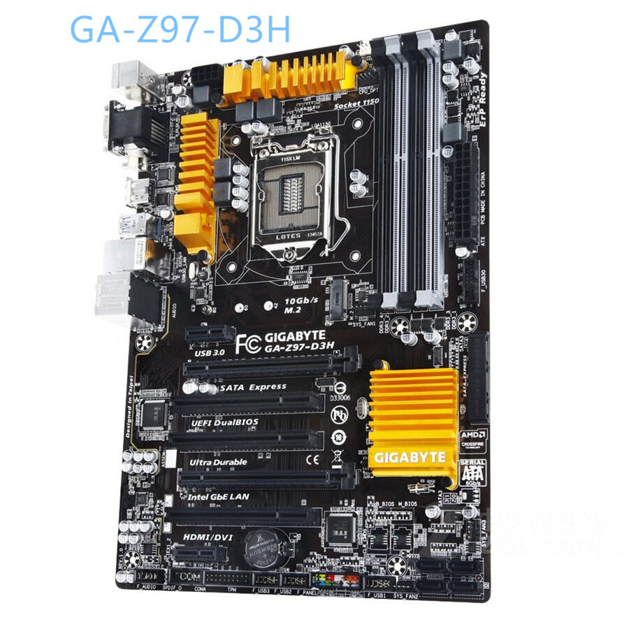 Gigabyte Z97 H97 Z97m Z97 Hd3 M-atx Bo Mạch Chủ Bảo Hành Một Năm Nvme M.2 Hỗ Trợ Usb 3.0 Giao Diện C