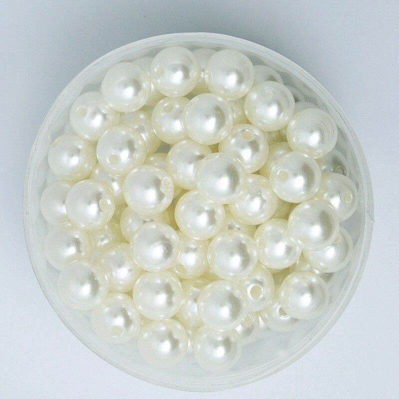 1kg hạt cườm, ngoc trai có lỗ 6-12mm