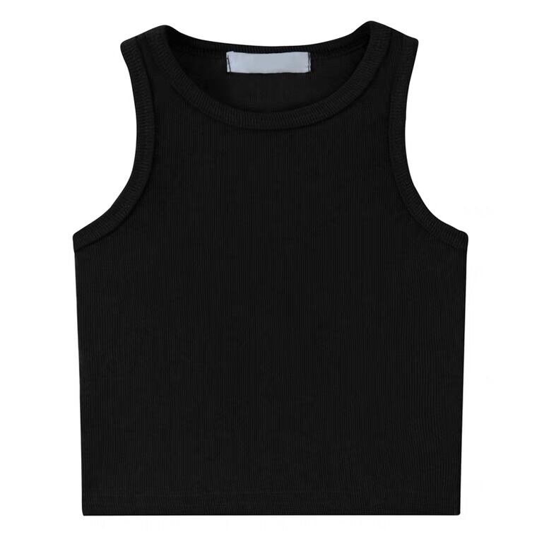 Áo ba lỗ croptop chất thun tăm co giãn