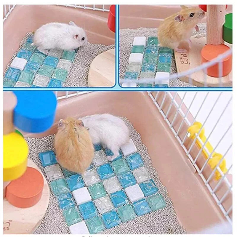 Thảm Đá Làm Mát cho Hamster - Thú Nhỏ