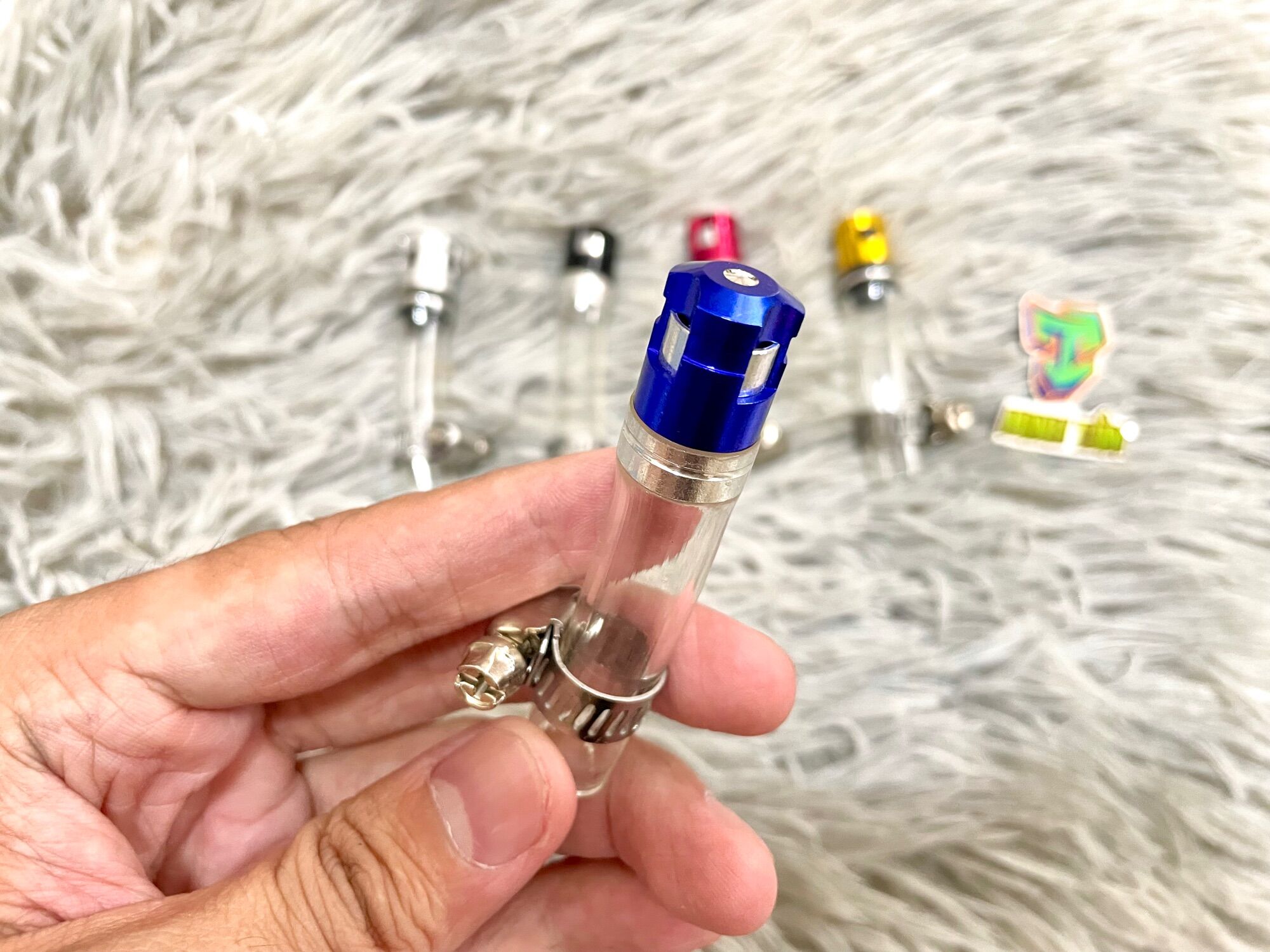 Ống xả cặn inox pô e. Cho Vario, Click. AB, Sh (giá 1 ống)