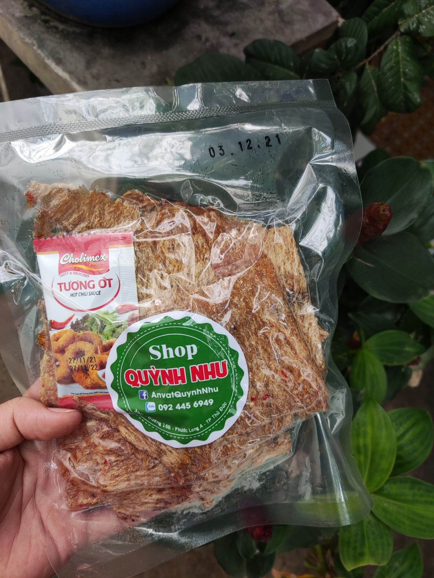 Mực cán tâm gia vị 250g