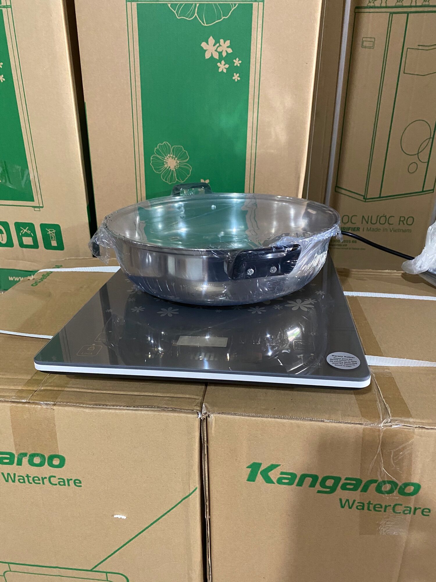 Bếp điện từ đơn siêu mỏng Kangaroo KG417i
