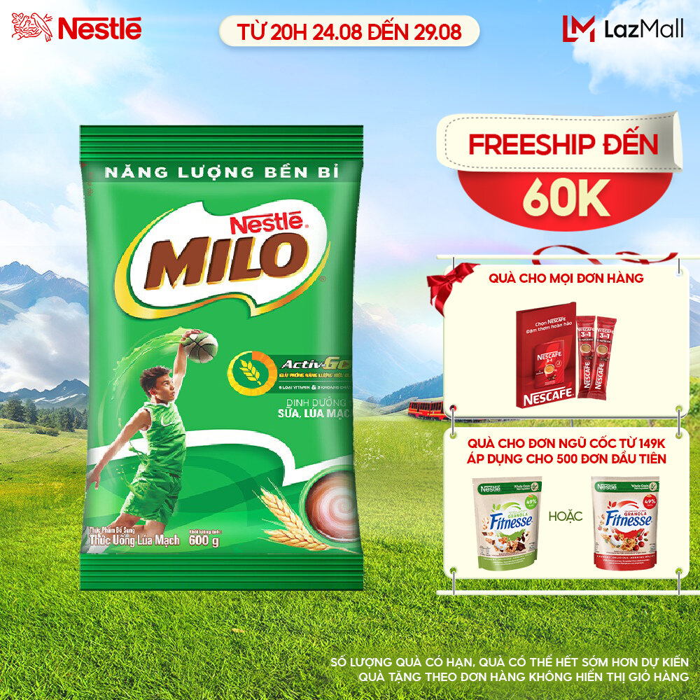 Thức uống lúa mạch Nestlé Milo