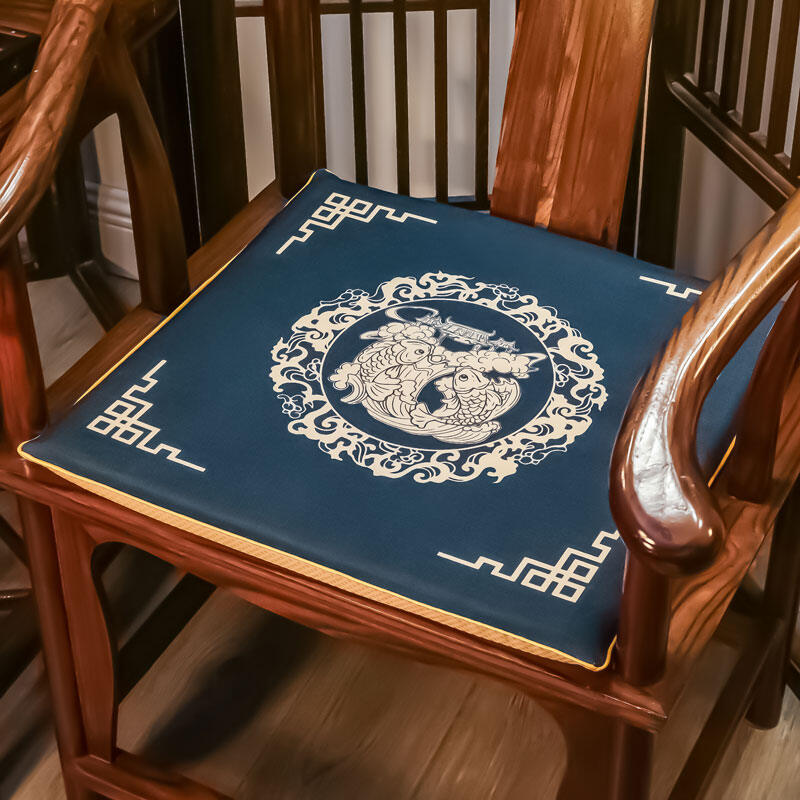Rosewood Sofa Seat Cushions Chinese Dining Chair Solid Wood Furniture round-Backed Armchair Armchair Palace Chair Offical Hat Chair Cushion Chair Seat Cushion Tea Chair