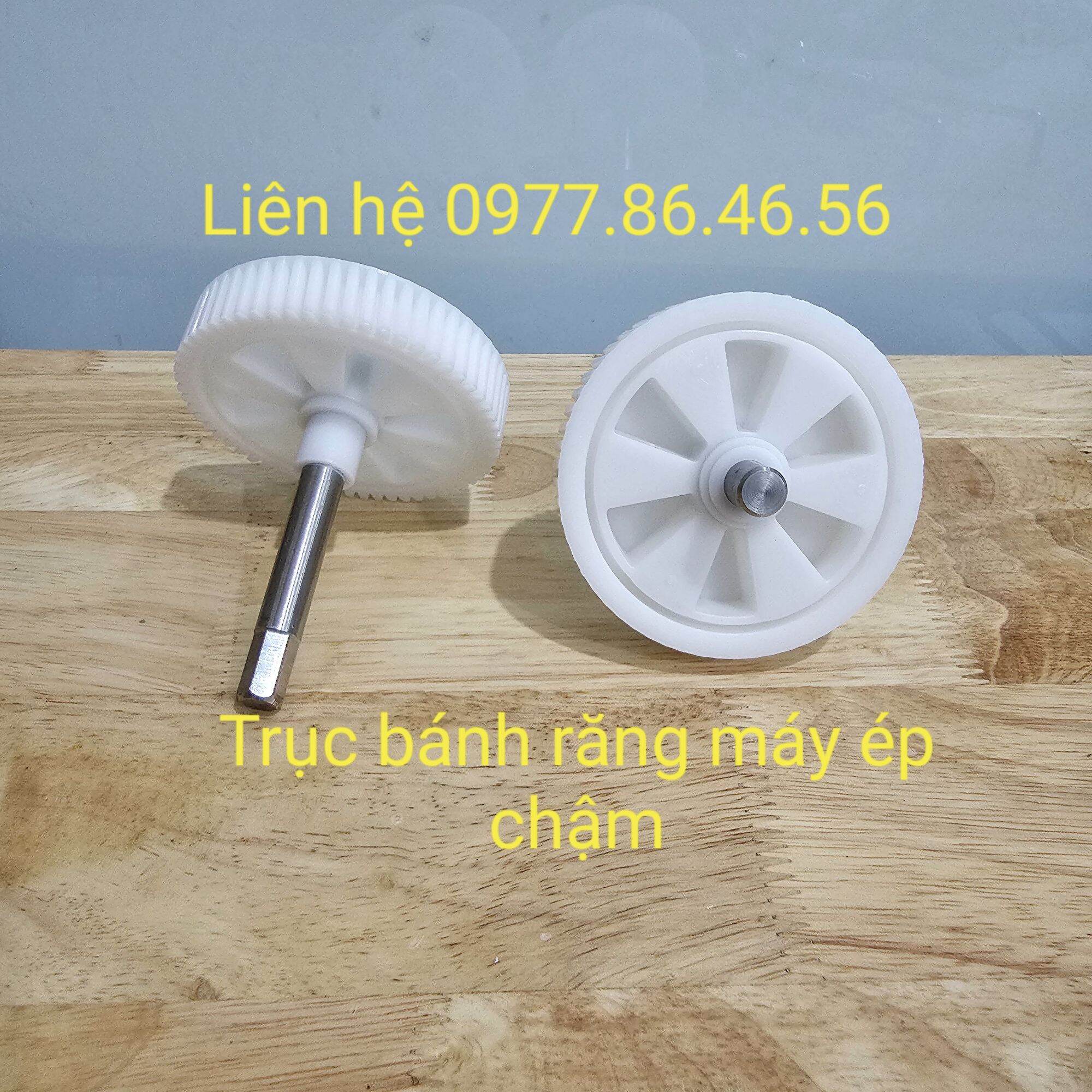 Phụ kiện trục bánh răng máy ép chậm savtm je07 , hongxin, skg khi ép quá tải bị mòn trục bánh răng