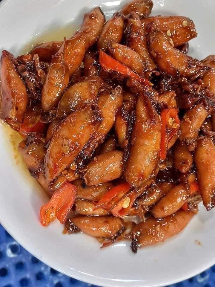 Mực Sữa Rim nước mắm 500gr