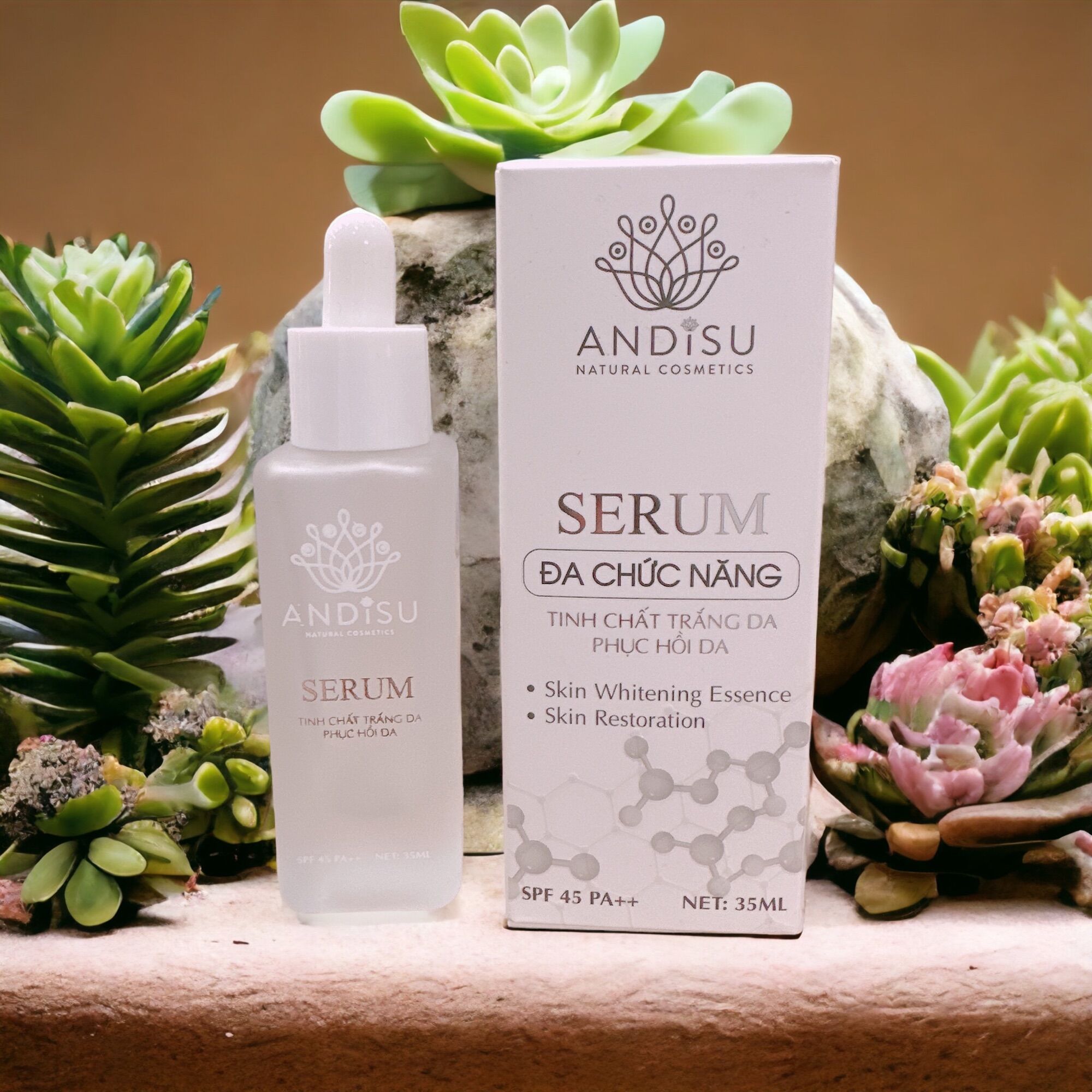 Serum trắng da - phục hồi da Andisu chai 35ml