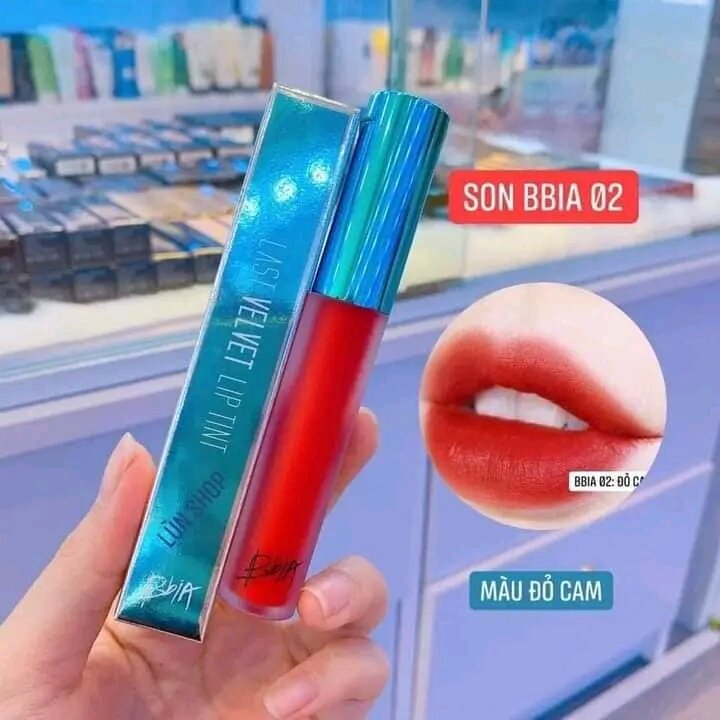 SON BBIA ĐỎ CAM MÀU 02