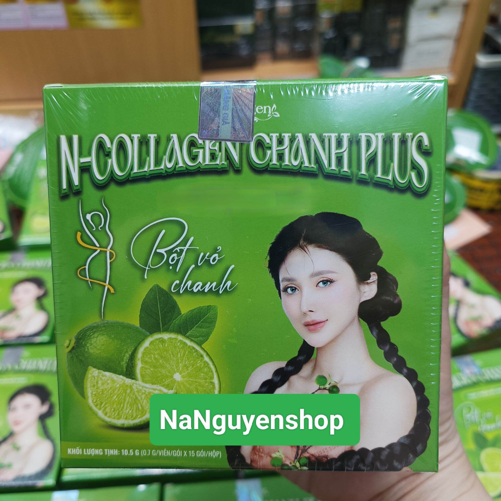 (CHÍNH HÃNG 100/100)TRÀ GIẢM CÂN CHANH PLUS NCOLLAGEN