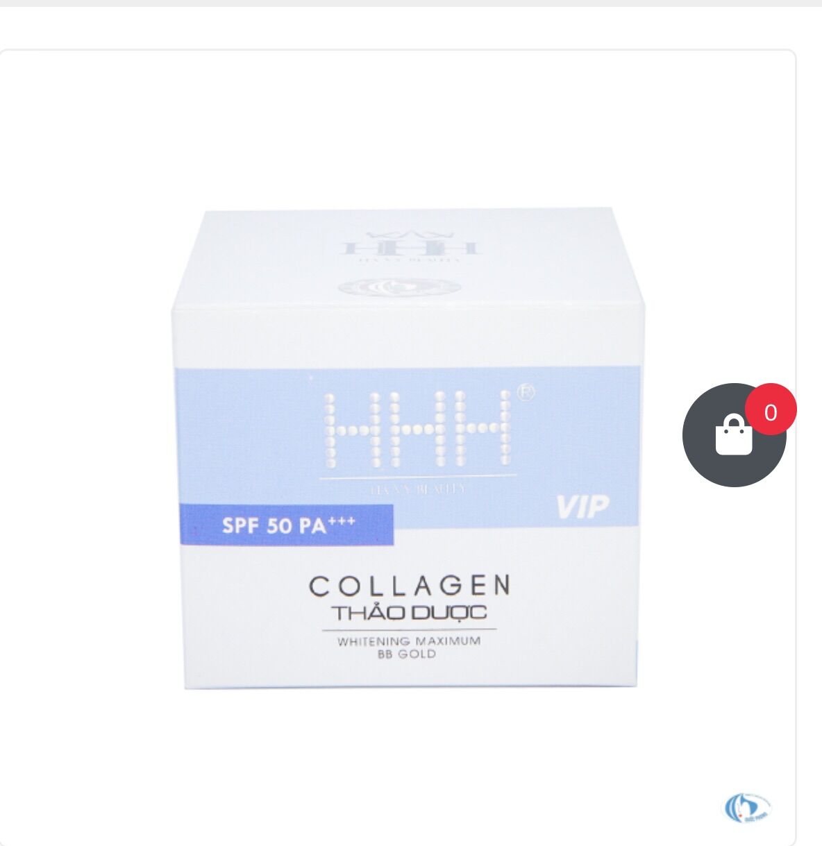 Kem hhh trang da - ngừa lão hóa giảm nhăn - giữ ấm 10 in 1 - 30g