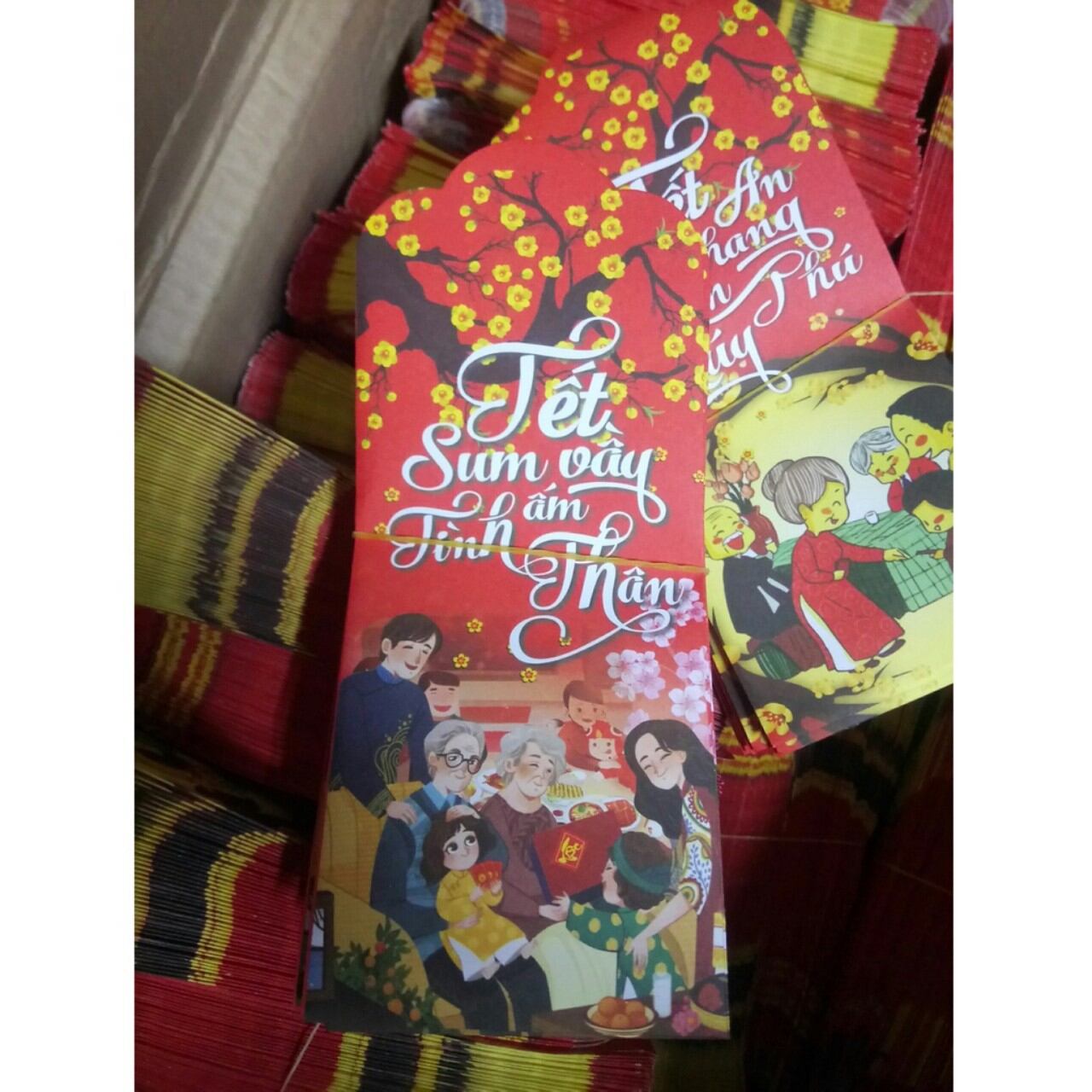 Combo 10 bao lì xì đón tết