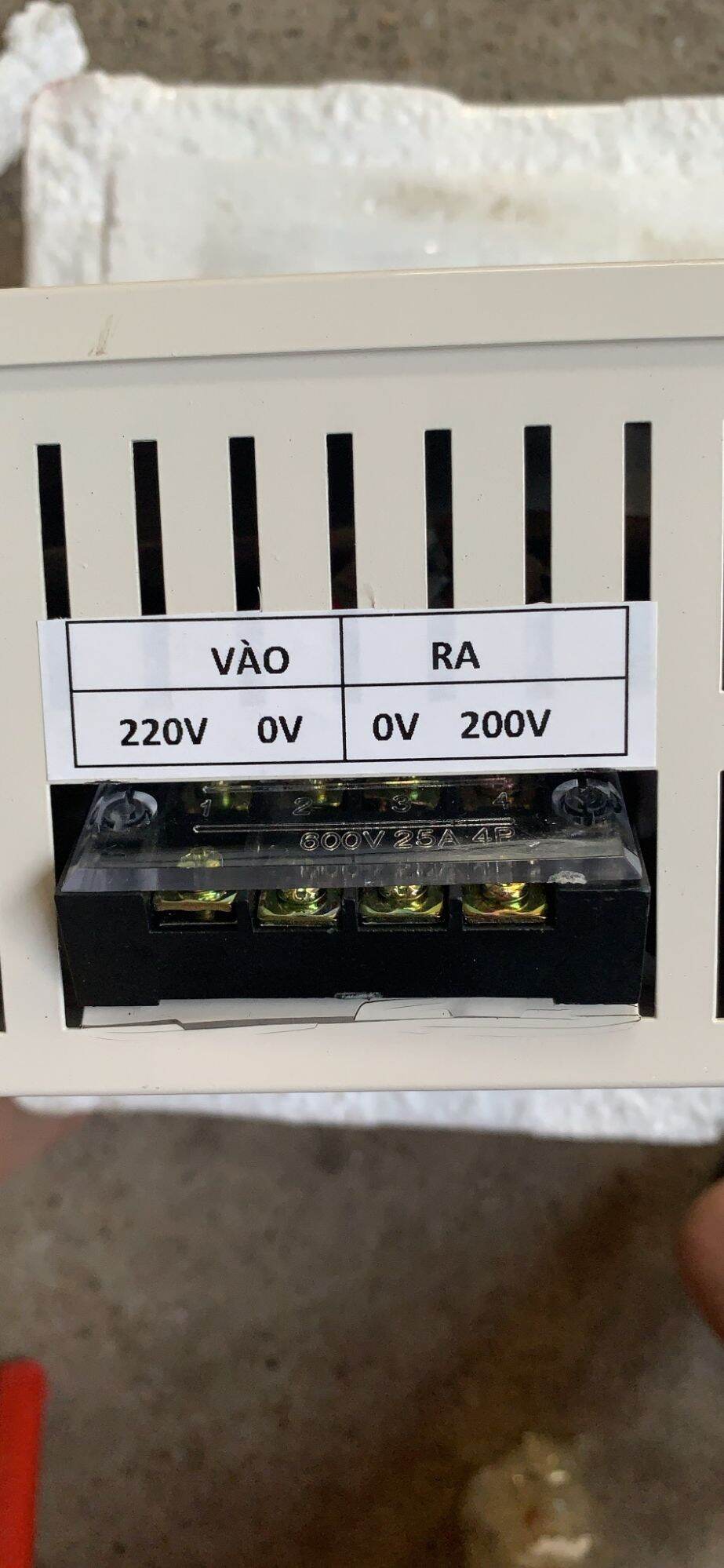 Biến áp cho bếp từ nội địa nhật 6kva
