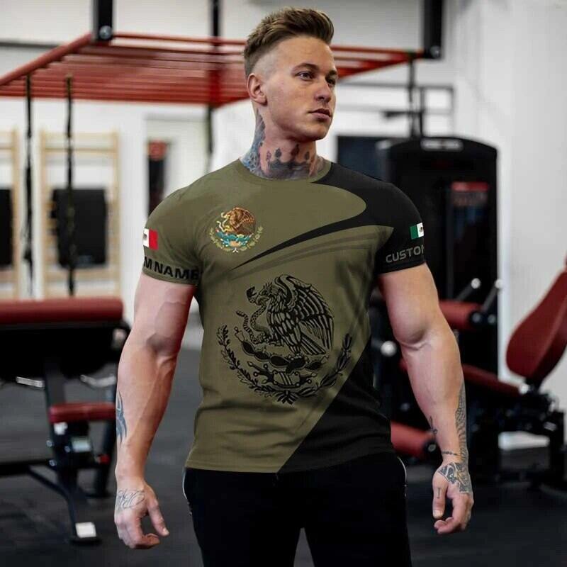 Áo Thun Nam Mùa Hè Mới Thường Ngày 3d In Kỹ Thuật Số Thoáng Khí Thoải Mái Đàn Hồi Nhanh Khô Áo Sơ Mi Ngắn Tay Trang Phục Thể Thao Quần Áo Ngủ Mới Lạ Cổ Tròn Không Có Mũ Trùm Đầu Áo Thun Polyester Cho Nam Sử Dụng Hàng Ngày Xuân Hè