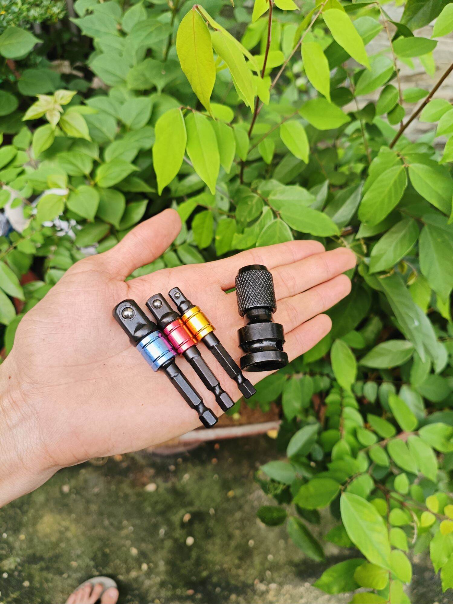 bộ 4 đầu chuyển từ bắt vít sang bulong