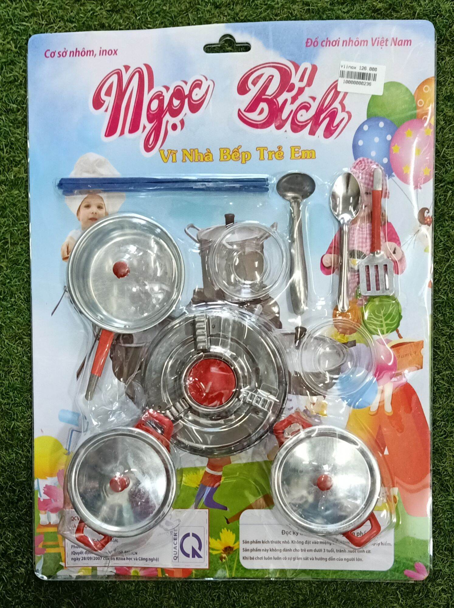 👩🍳Đồ chơi nhà bếp hàng Việt nam - đồ nấu ăn inox và nhôm không gỉ giá rẻ 11 món có thể nấu thật