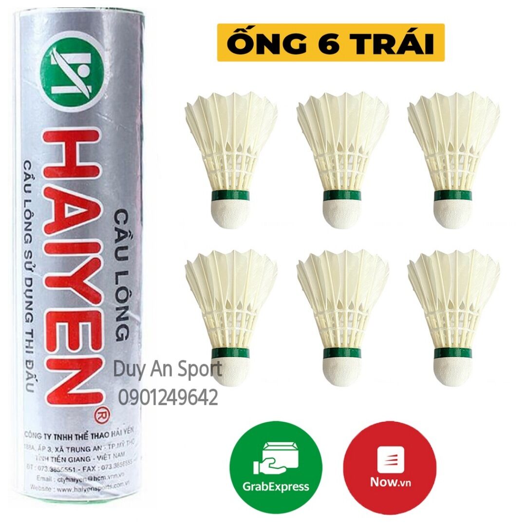 Ống cầu lông hải yến rẽ nhất thị trường - chuyên tập luyện và thi đấu