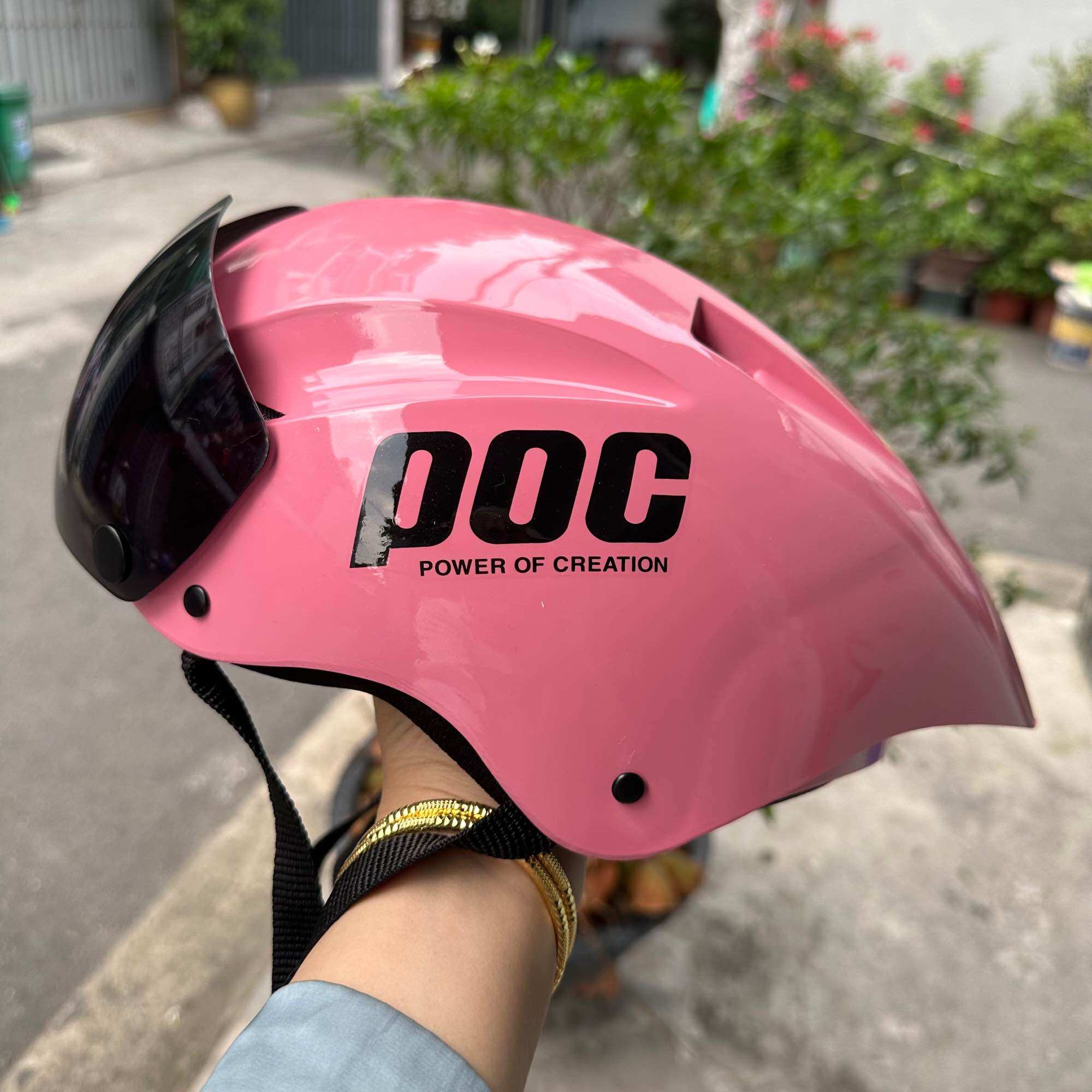 MẪU MỚI nón bảo hiểm thể thao Poc siêu xịn gồm 1kính tặng 1 tai ngẫu nhiên