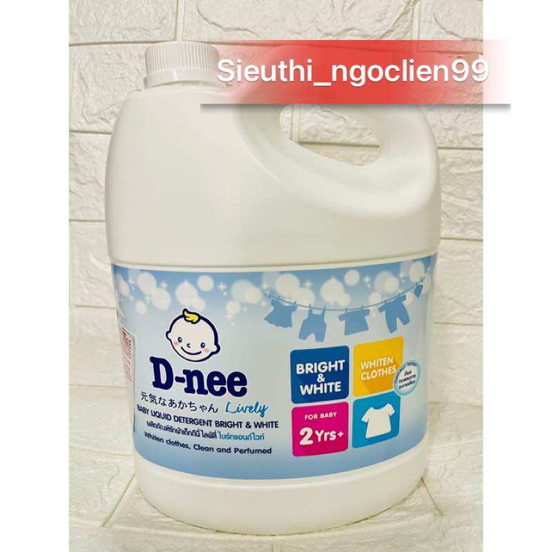 [ Tem Đại Thịnh ] Nước Giặt Dnee Thái Lan can 3000ml ( Cam Kết Hàng Chính Hãng )
