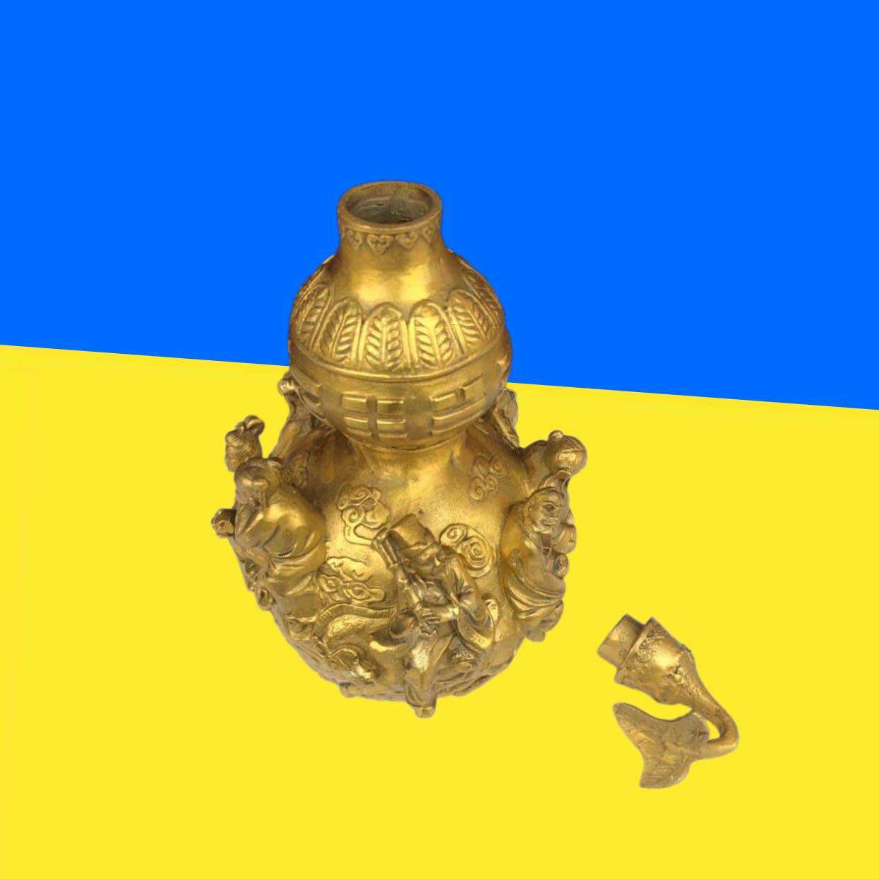Hồ lô đồng bát tiên cao 20cm