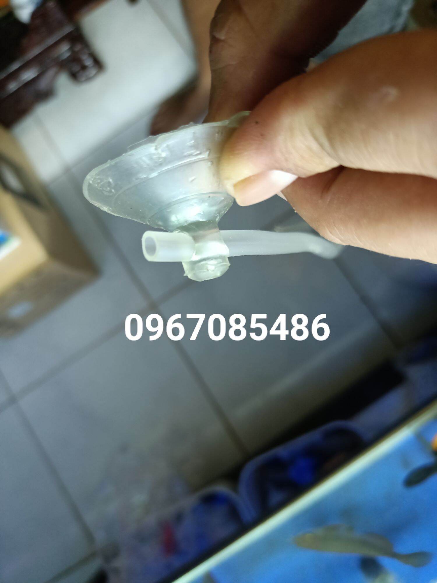 Núm Hít Giữ Dây oxi 4Ly và 5Ly ( Combo 5c )
