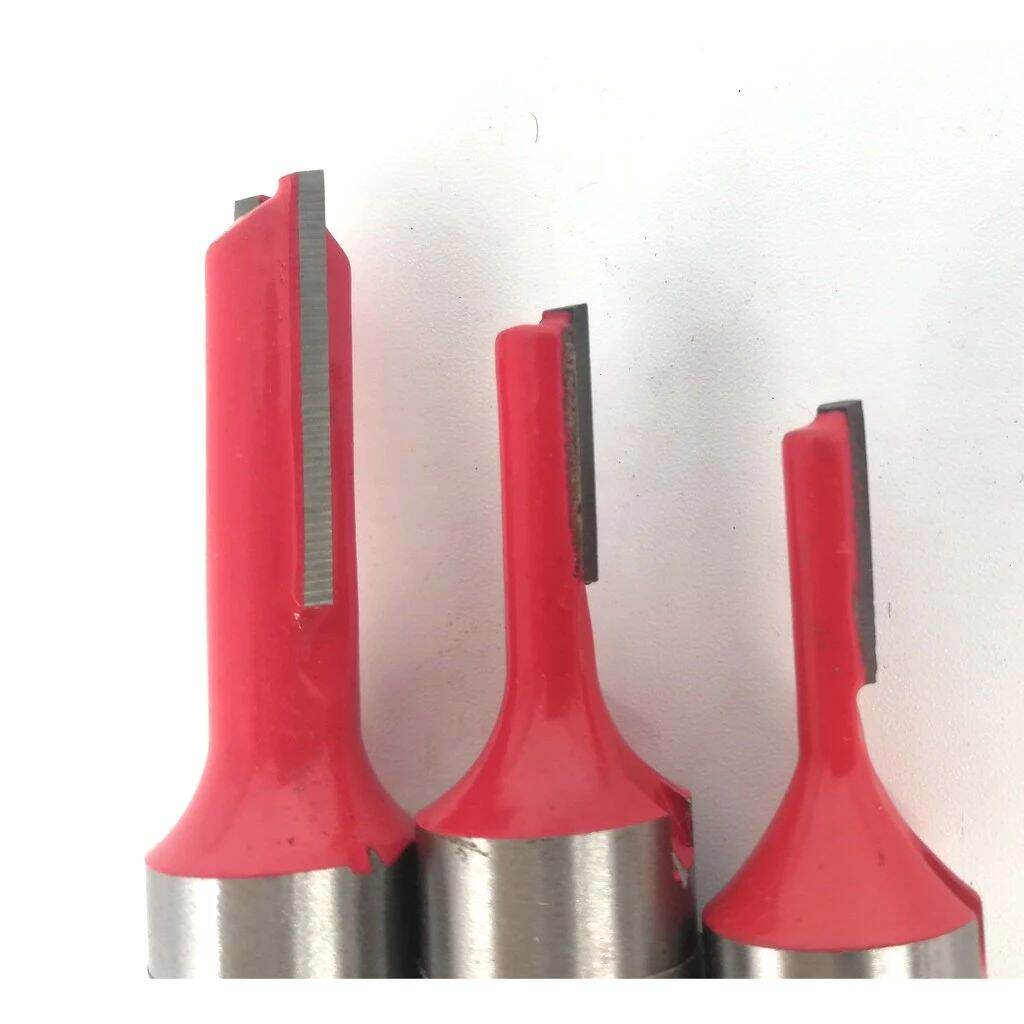 Mũi phay gỗ thẳng nền cốt lớn 12.7mm đầu 3li đến 20li hiệu Favi, mũi router thẳng,mũi soi gỗ chuyên dụng