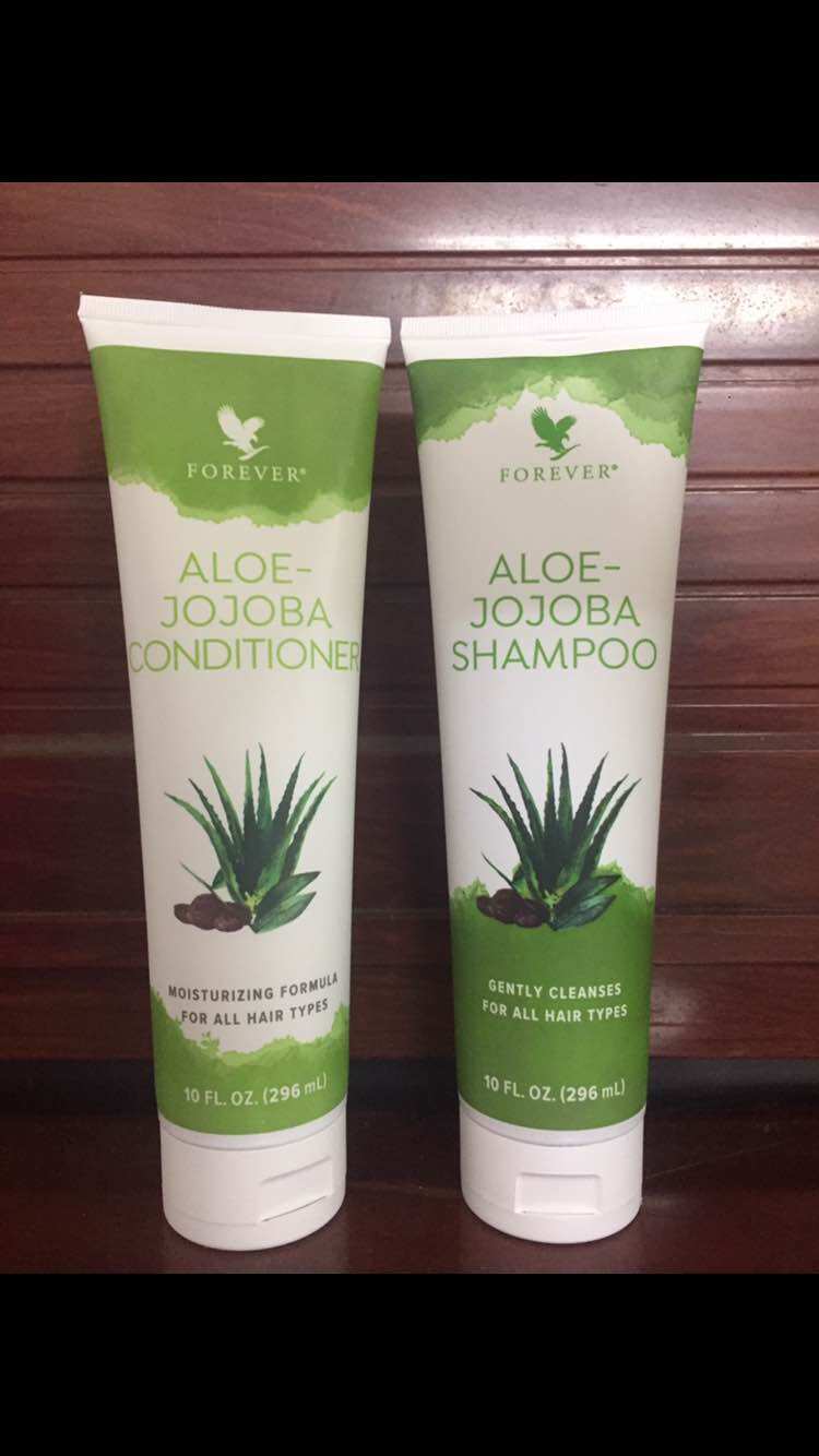 Combo gội+xả aloe-jojoba shampoo 640 flp + dầu xả aloe-jojoba conditioner 641 flp
