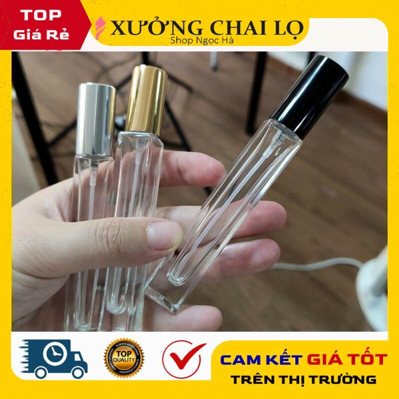 combo 10 chai chiết nước hoa 10 ml