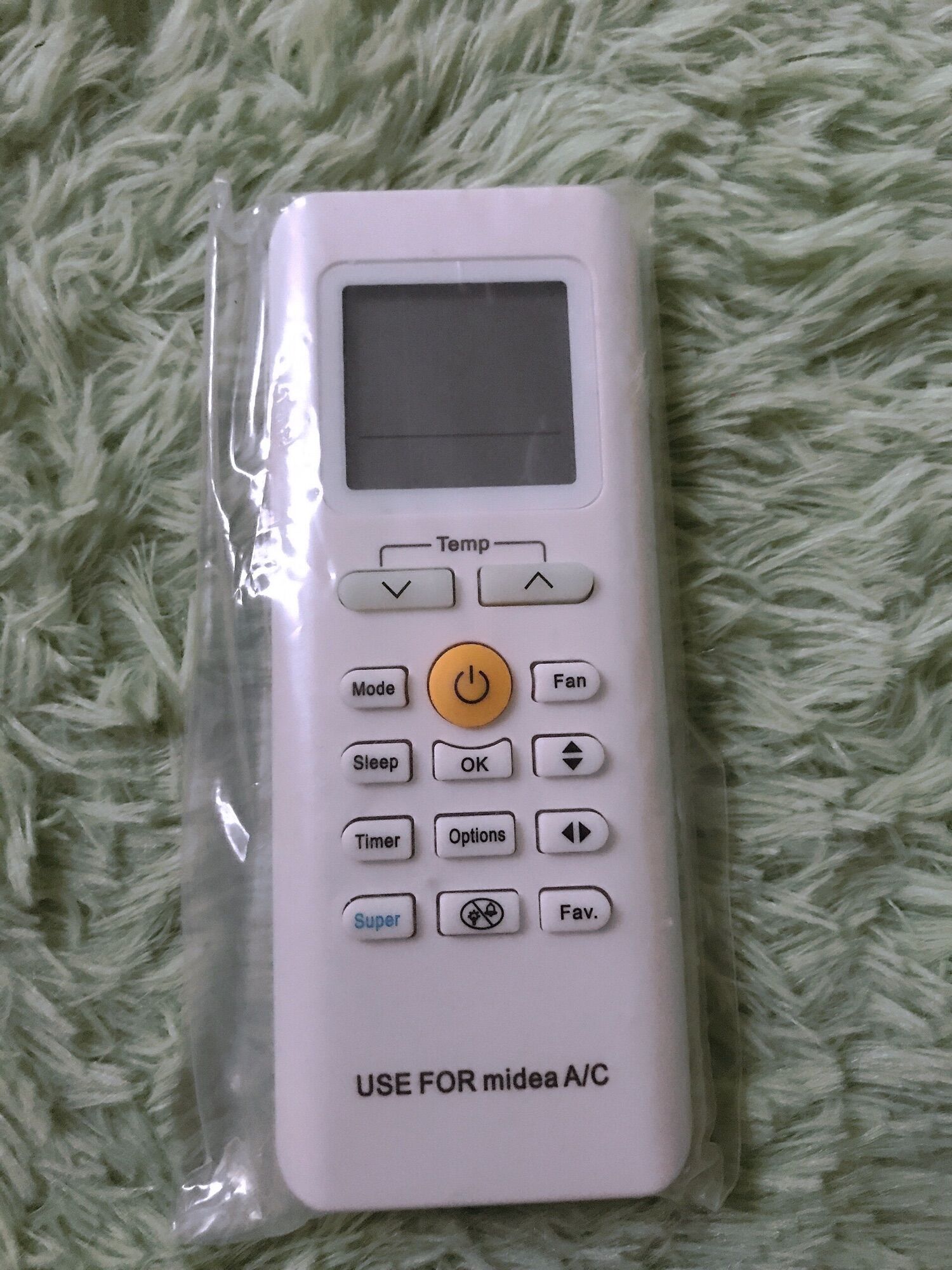Remote máy lạnh Midea - Điều khiển điều hoà Midea (mẫu 3)