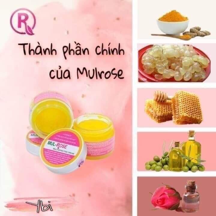 Kem MUL ROSE chính hãng, MUL ROSE dưỡng da chuyên sâu, MULROSE đa năng dưỡng ẩm 30g