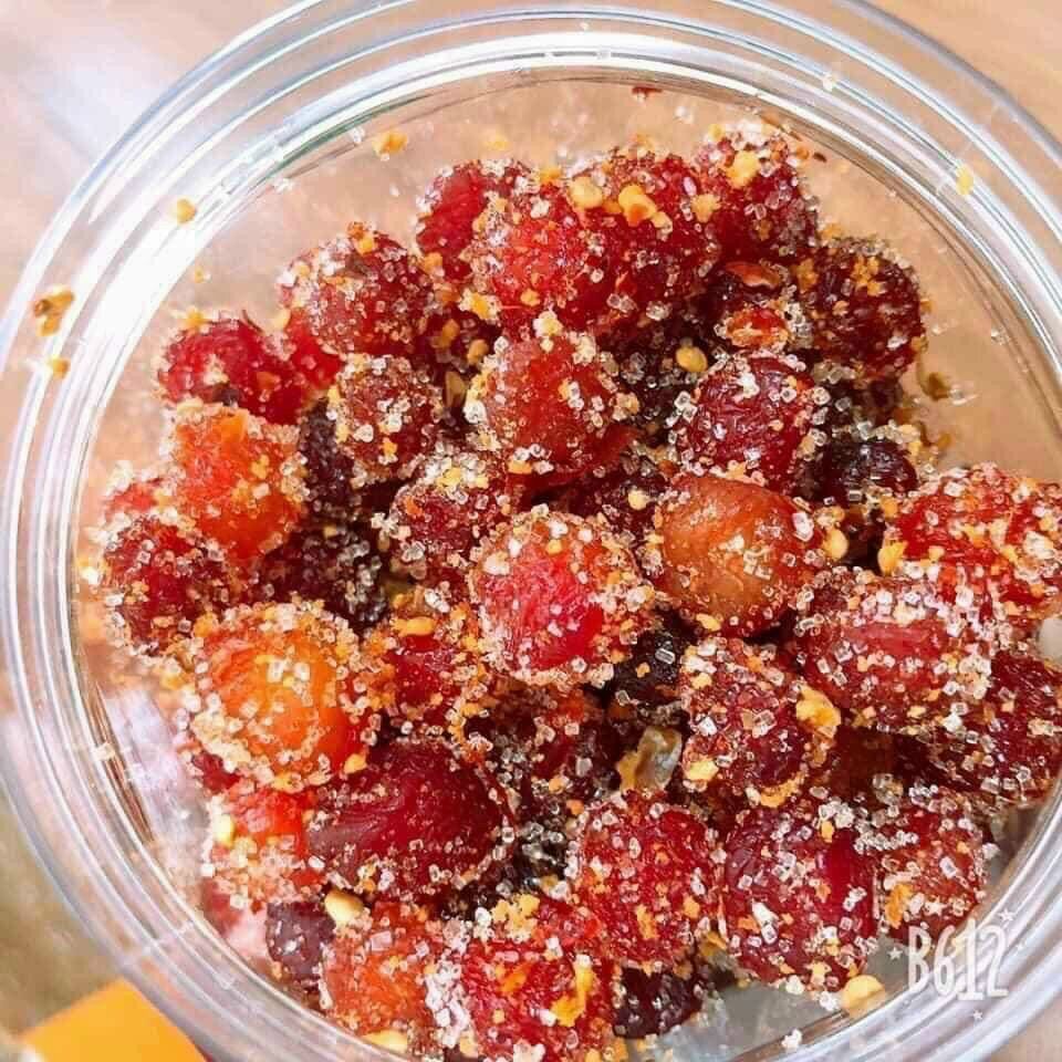 [HCM]CHÙM RUỘT SẤY CHANH MUỐI hủ 500gram