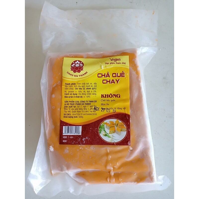 Chả quế chay hà thành