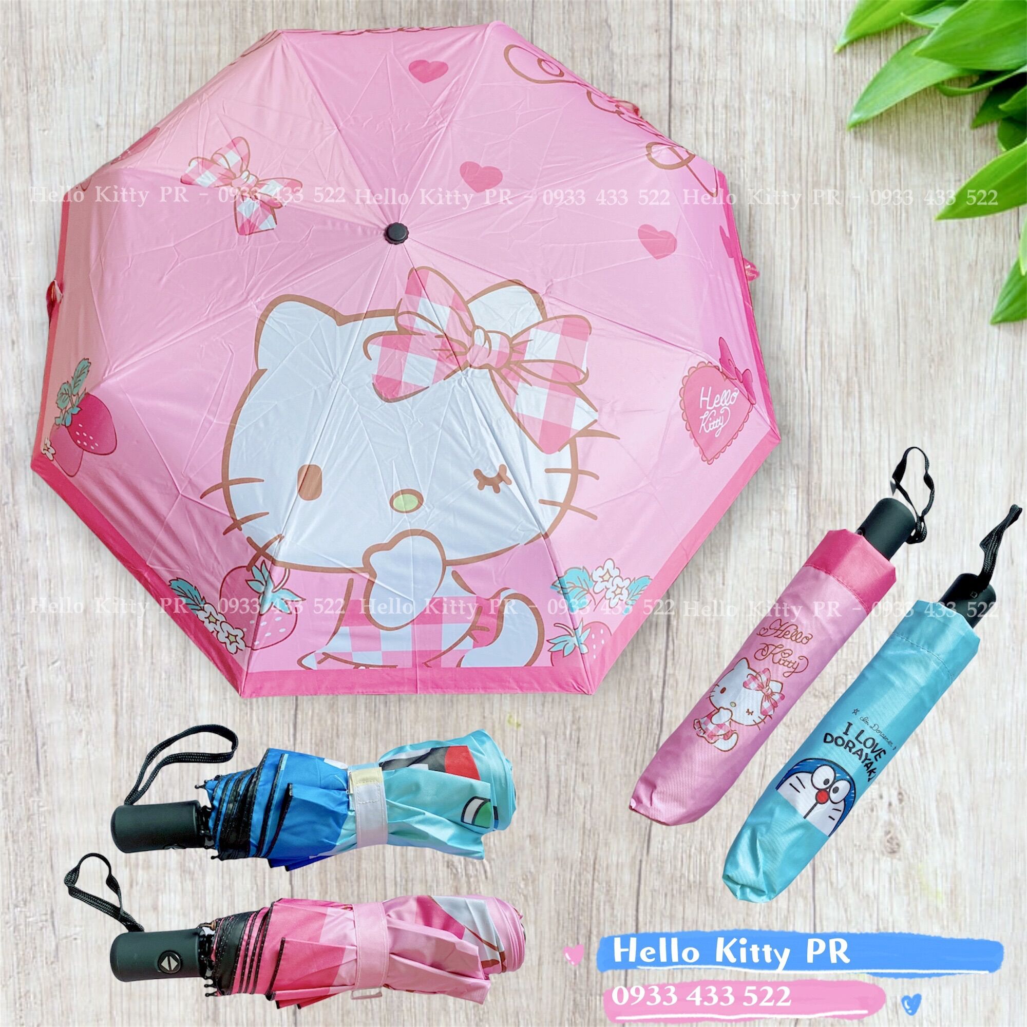 Ô dù Hello Kitty - Doremon Doraemon