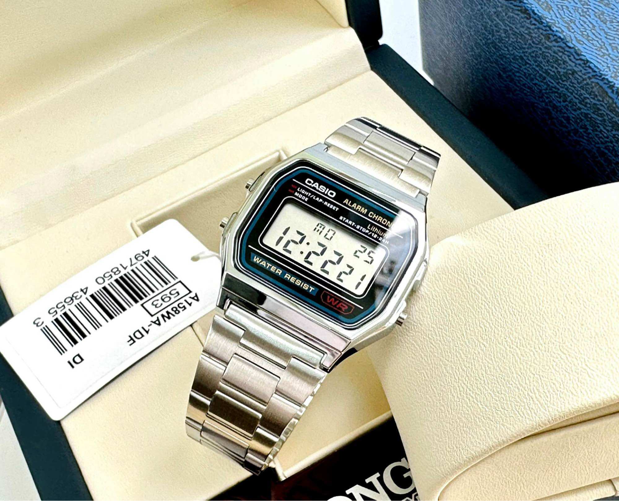 Mẫu Đồng Hồ Casio Japan Classic A158WA-1D