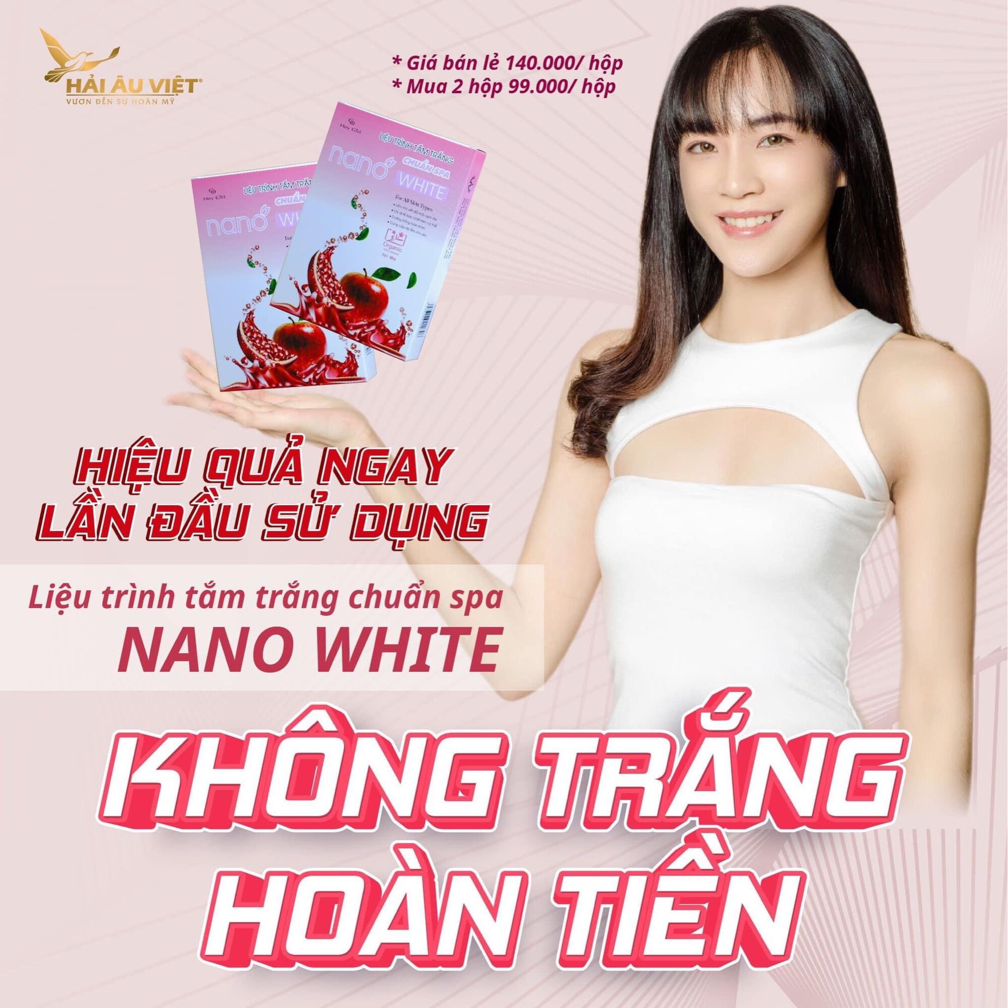 Tắm Trắng Nano Hải Âu Việt